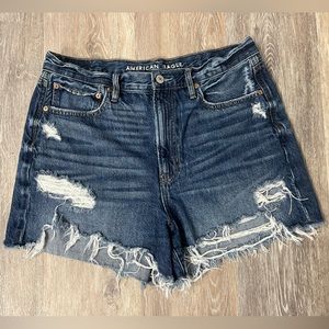 American Eagle 90’s Boyfriend Short distressed high rise, size 12.